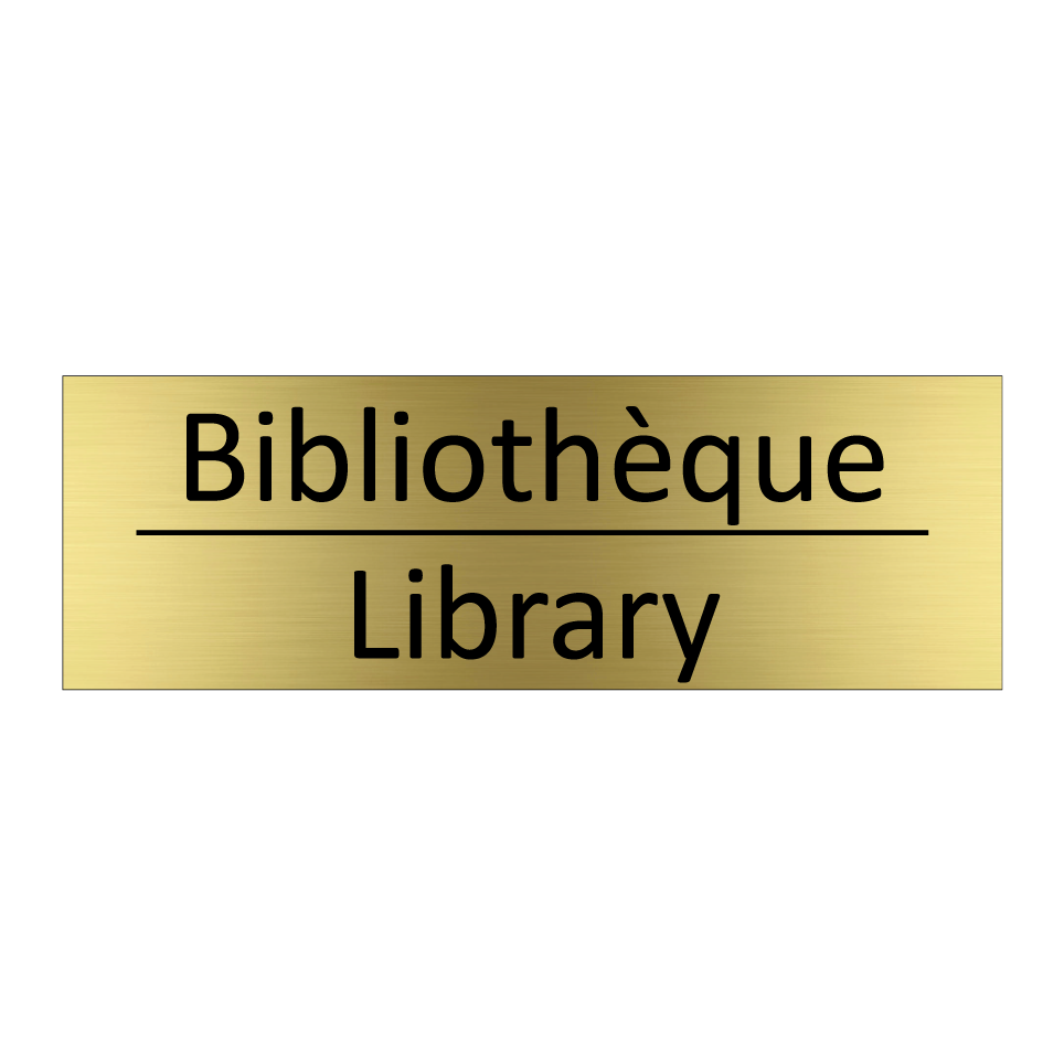 Bibliothèque - Library