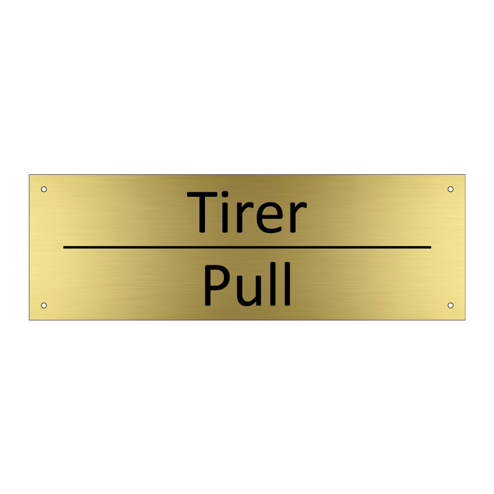 Tirer - Pull