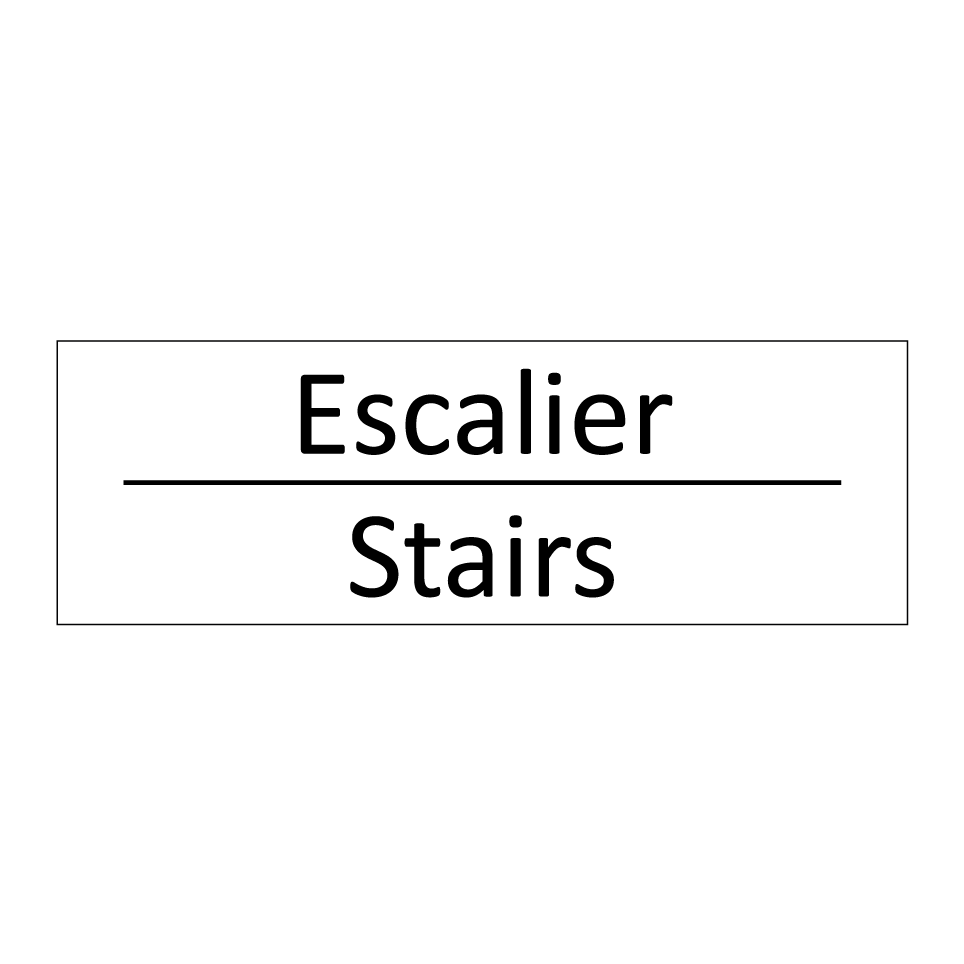 Escalier - Stairs