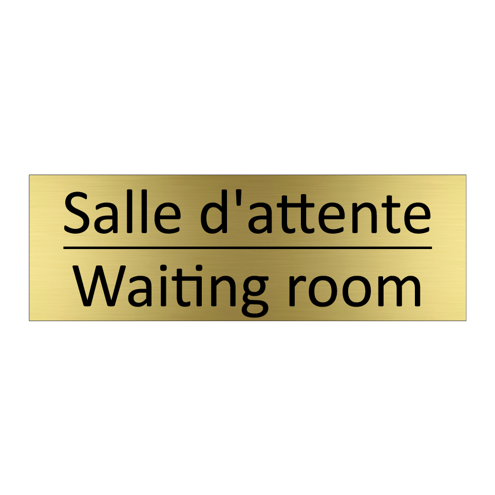 Salle d'attente - Waiting room