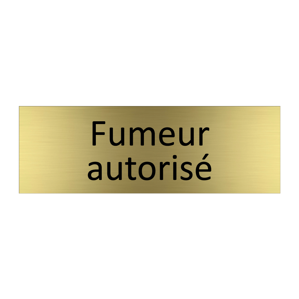 Fumeur autorisé