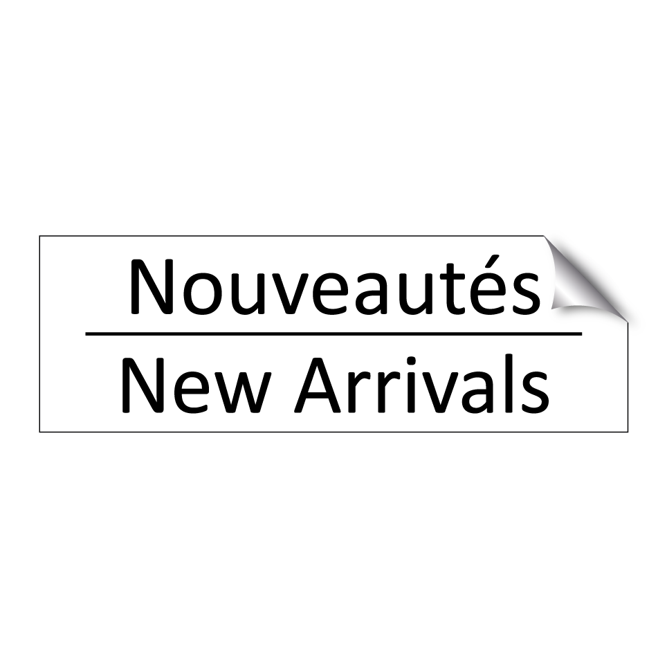 Nouveautés - New Arrivals