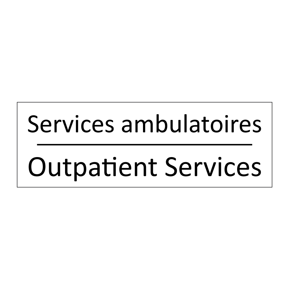 Services ambulatoires - Outpatient Services