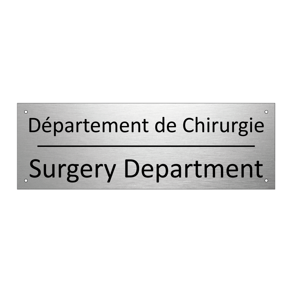Département de Chirurgie - Surgery Department