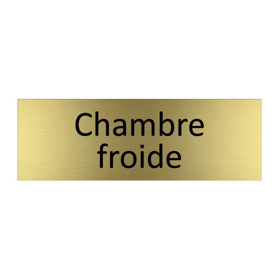 Chambre froide