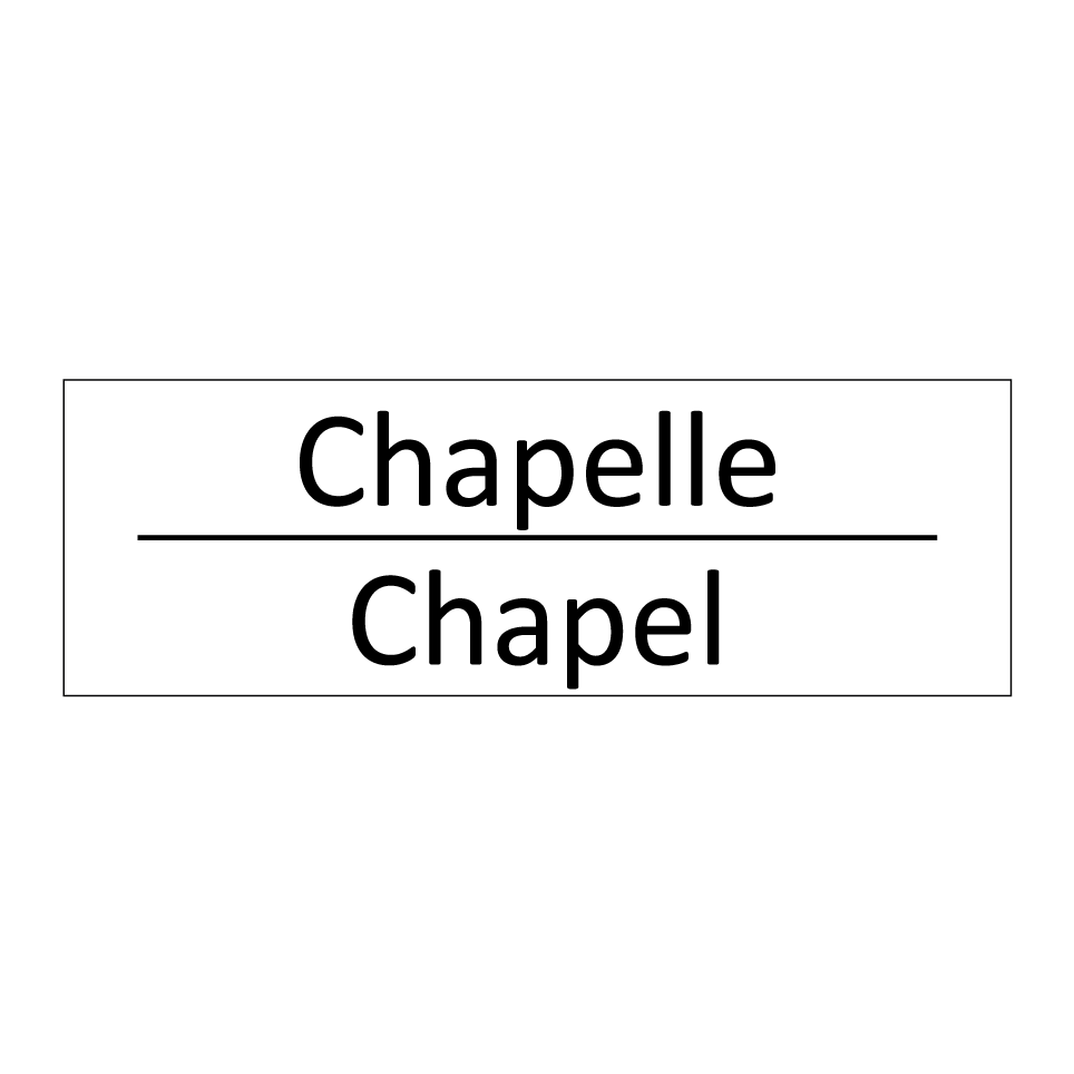 Chapelle - Chapel