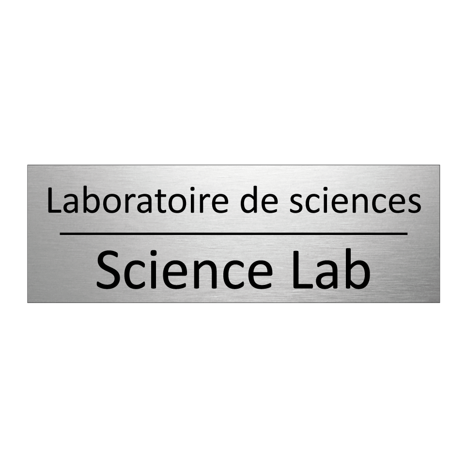 Laboratoire de sciences - Science Lab