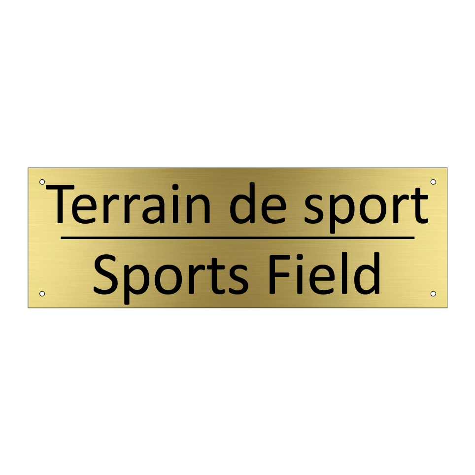 Terrain de sport - Sports Field