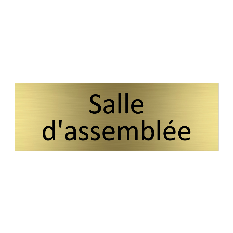 Salle d'assemblée