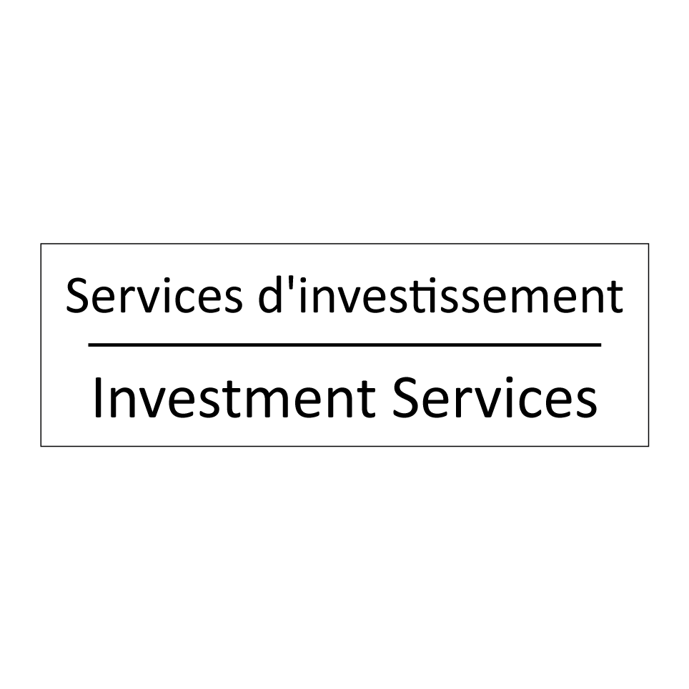 Services d'investissement - Investment Services