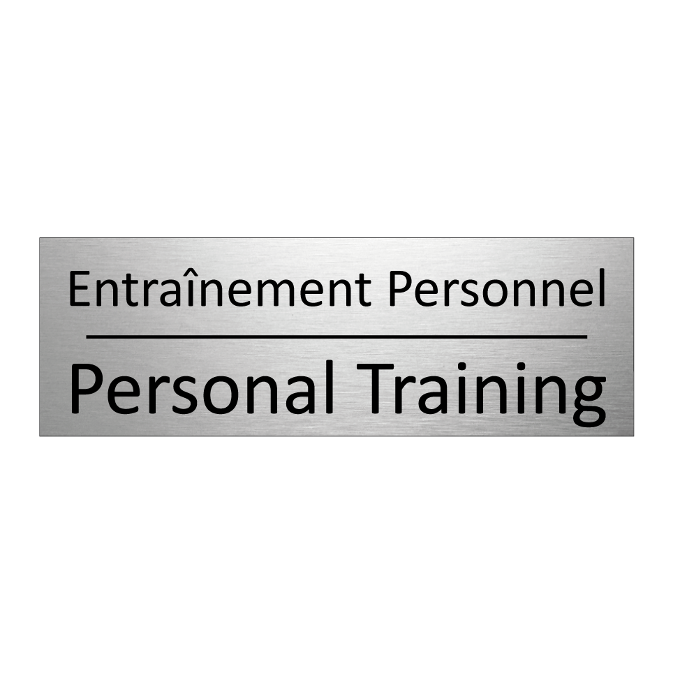 Entraînement Personnel - Personal Training