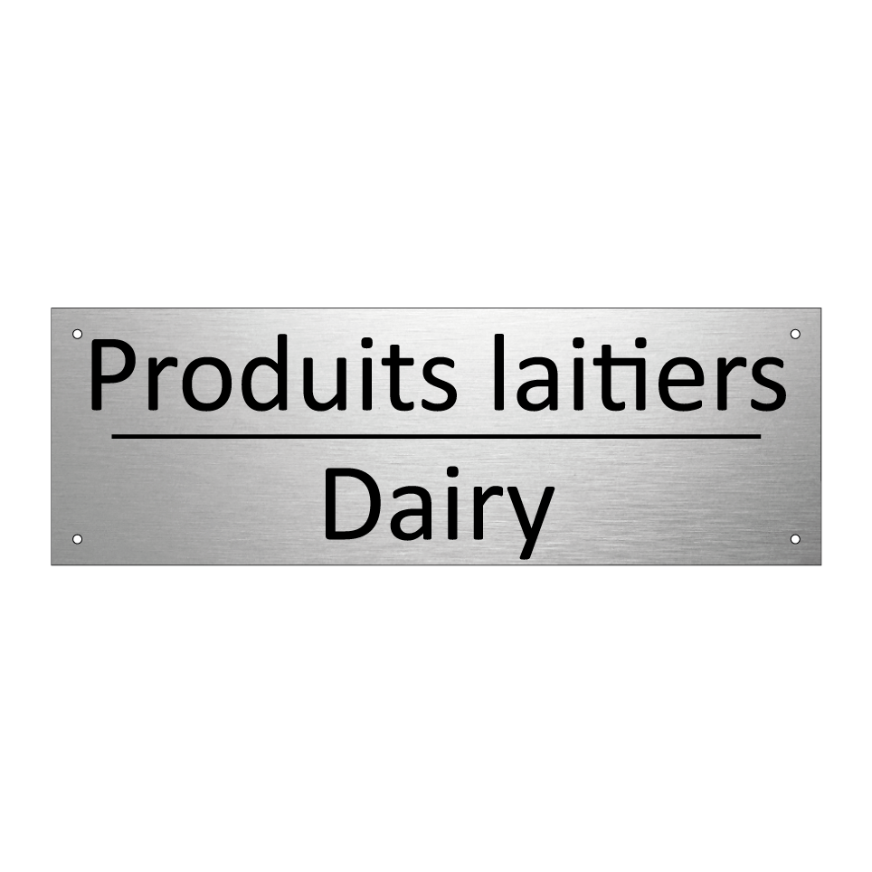 Produits laitiers - Dairy
