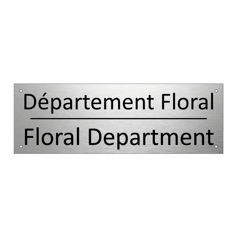 Département Floral - Floral Department