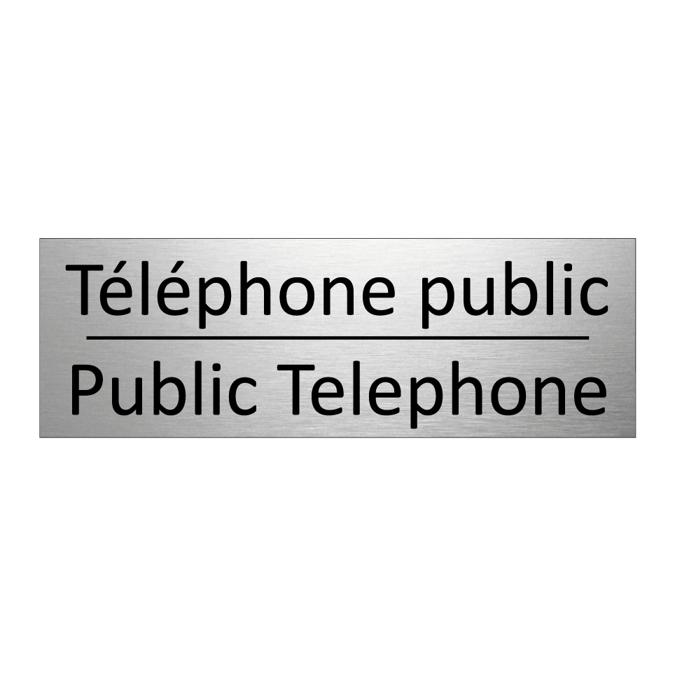 Téléphone public - Public Telephone