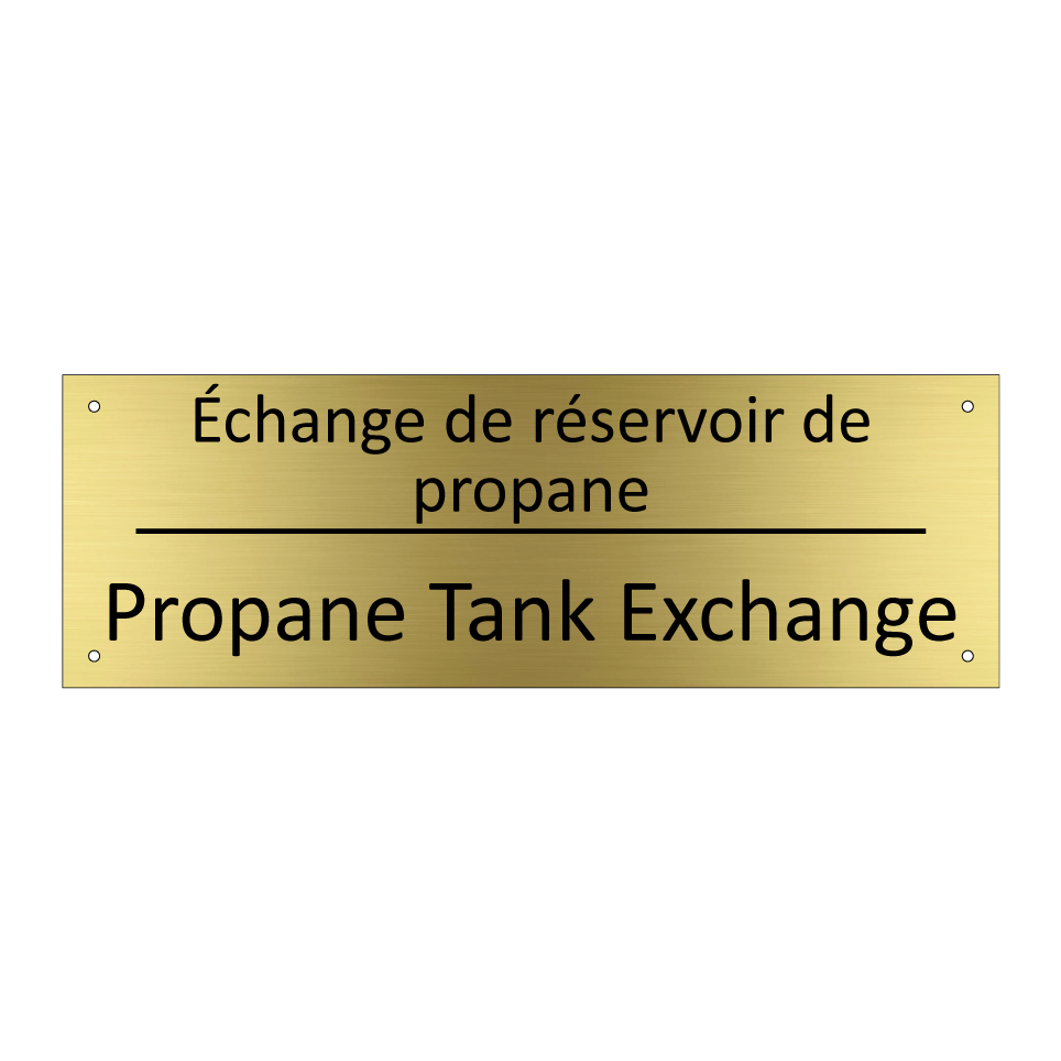 Échange de réservoir de propane /.../ - Propane Tank Exchange