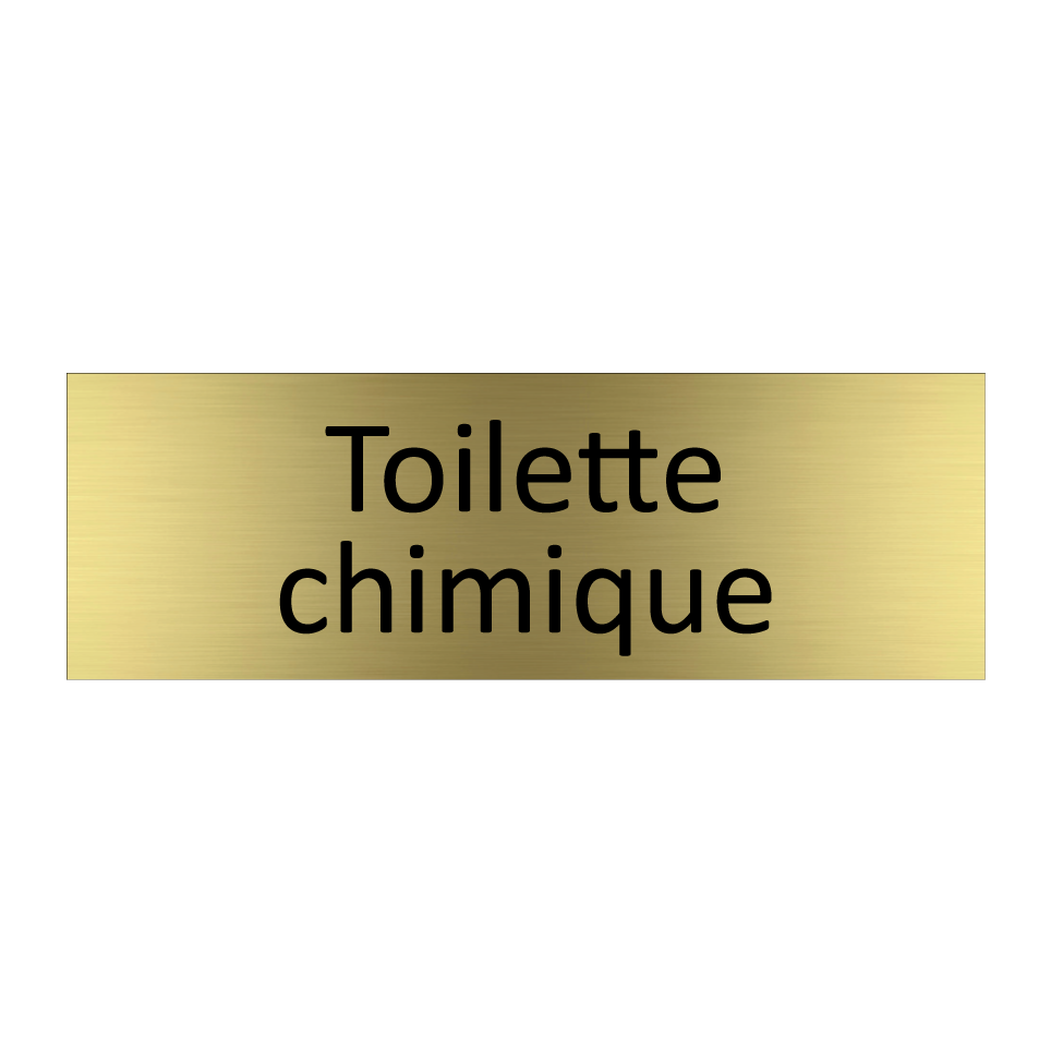 Toilette chimique