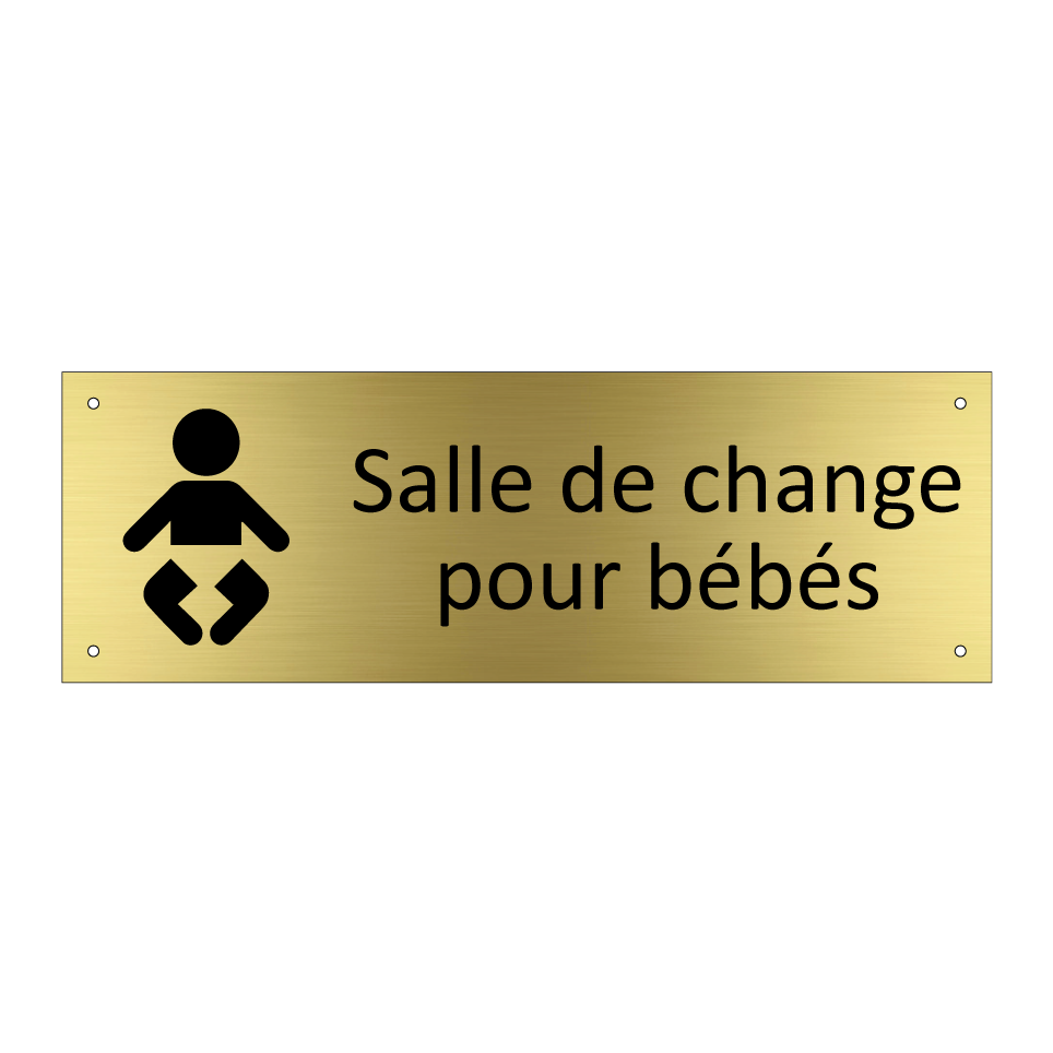 Salle de change pour bébés