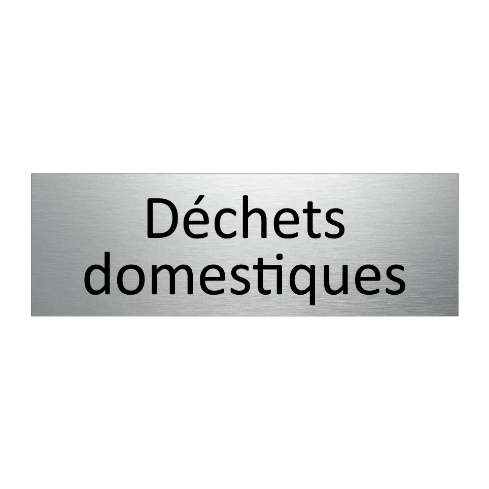 Déchets domestiques