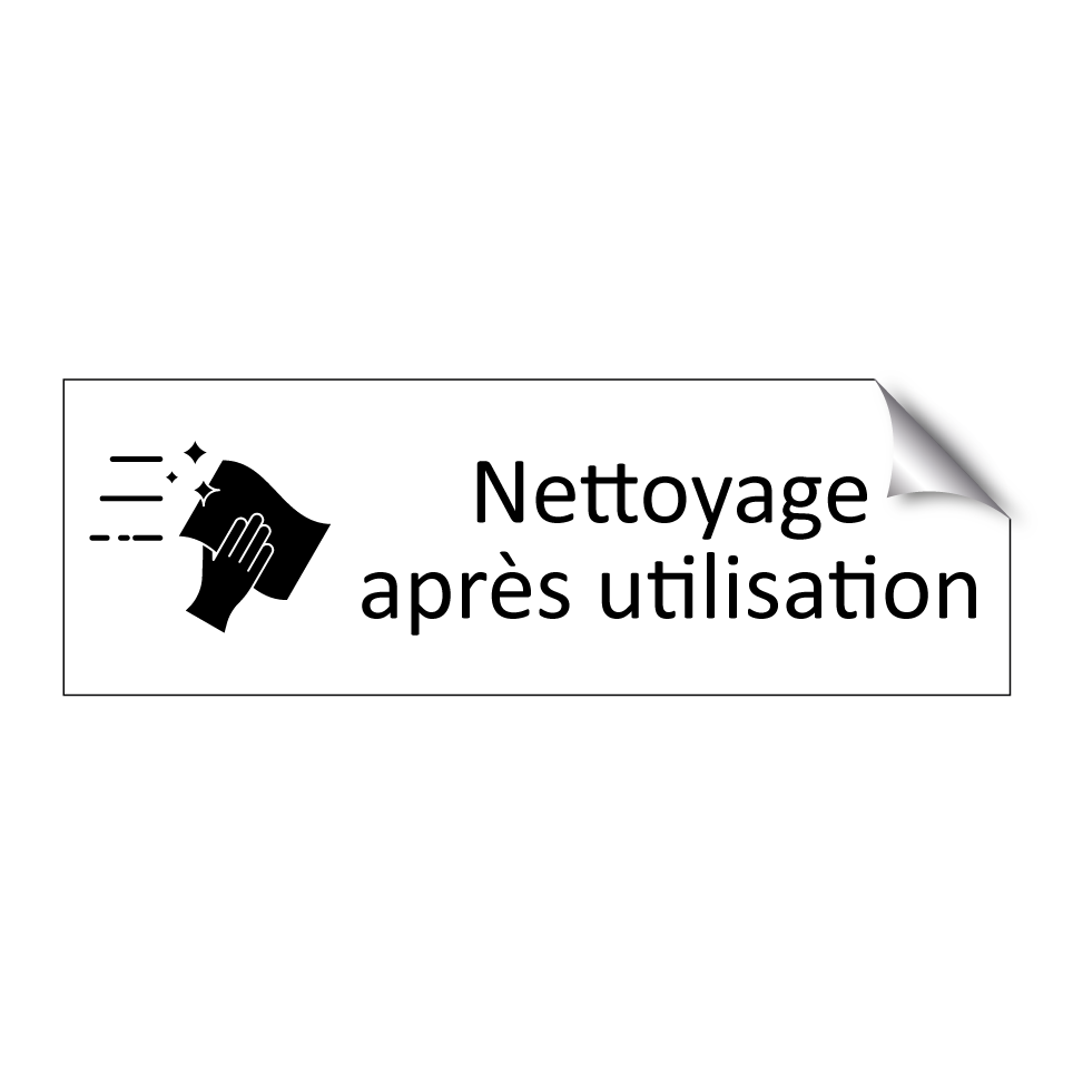 Nettoyage après utilisation
