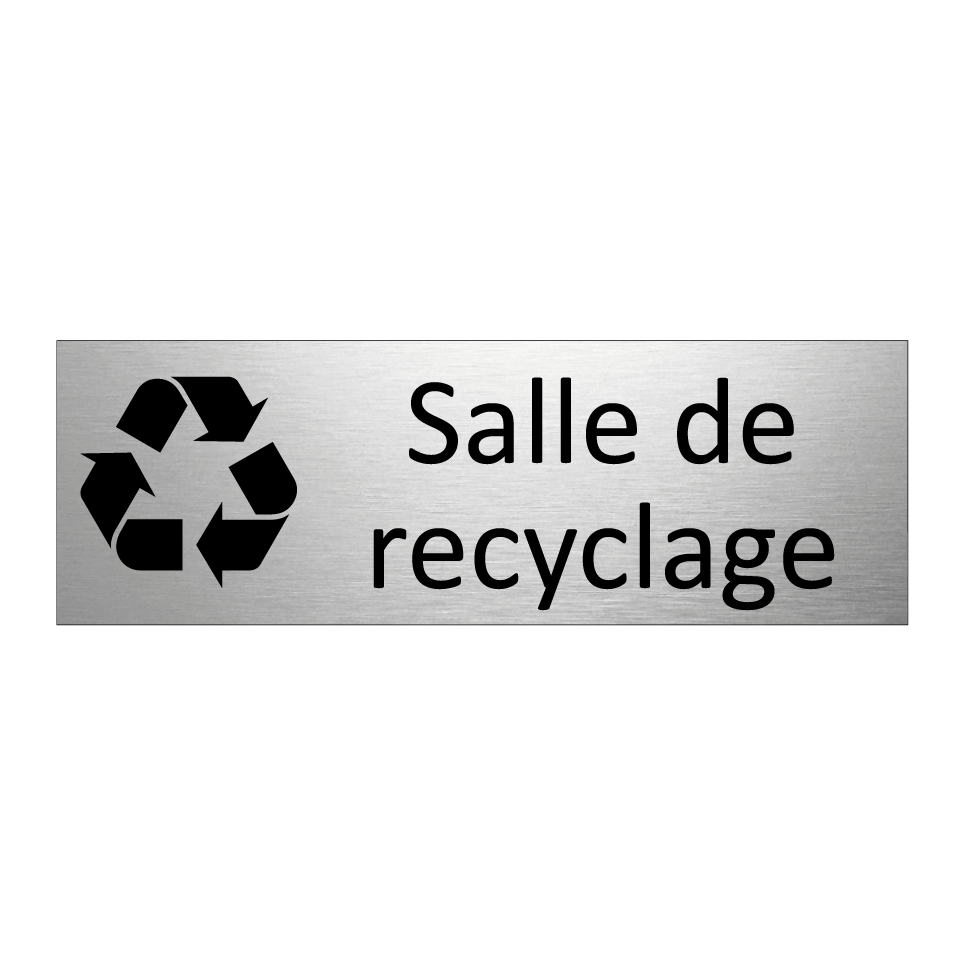 Salle de recyclage