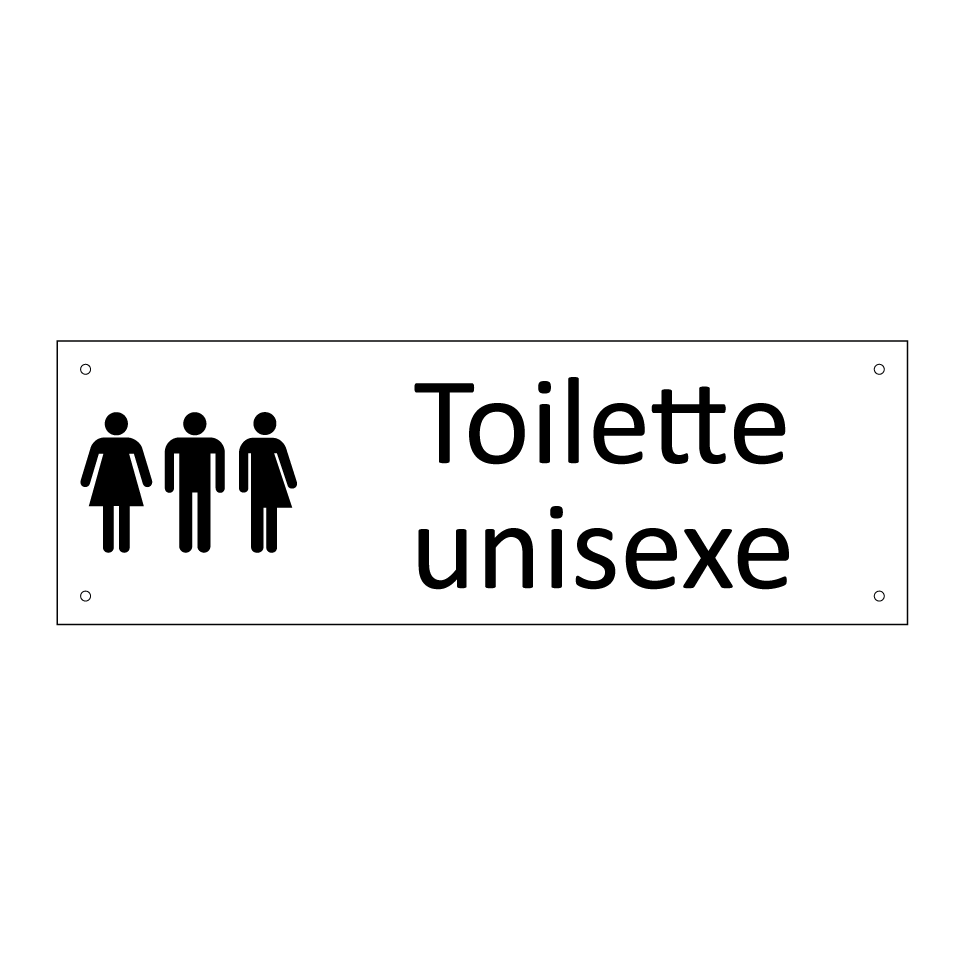 Toilette unisexe