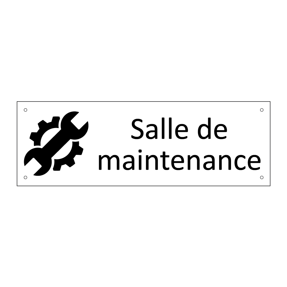 Salle de maintenance