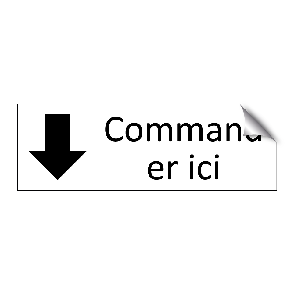 Commander ici