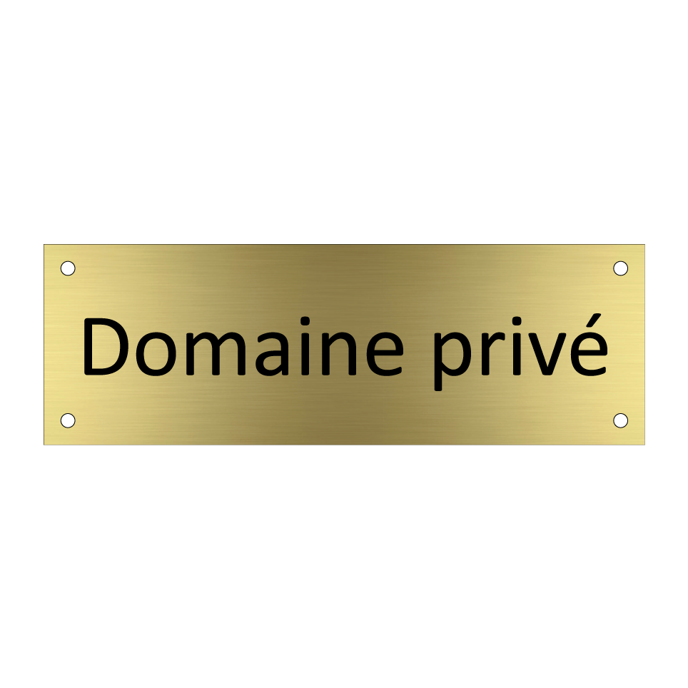 Domaine privé