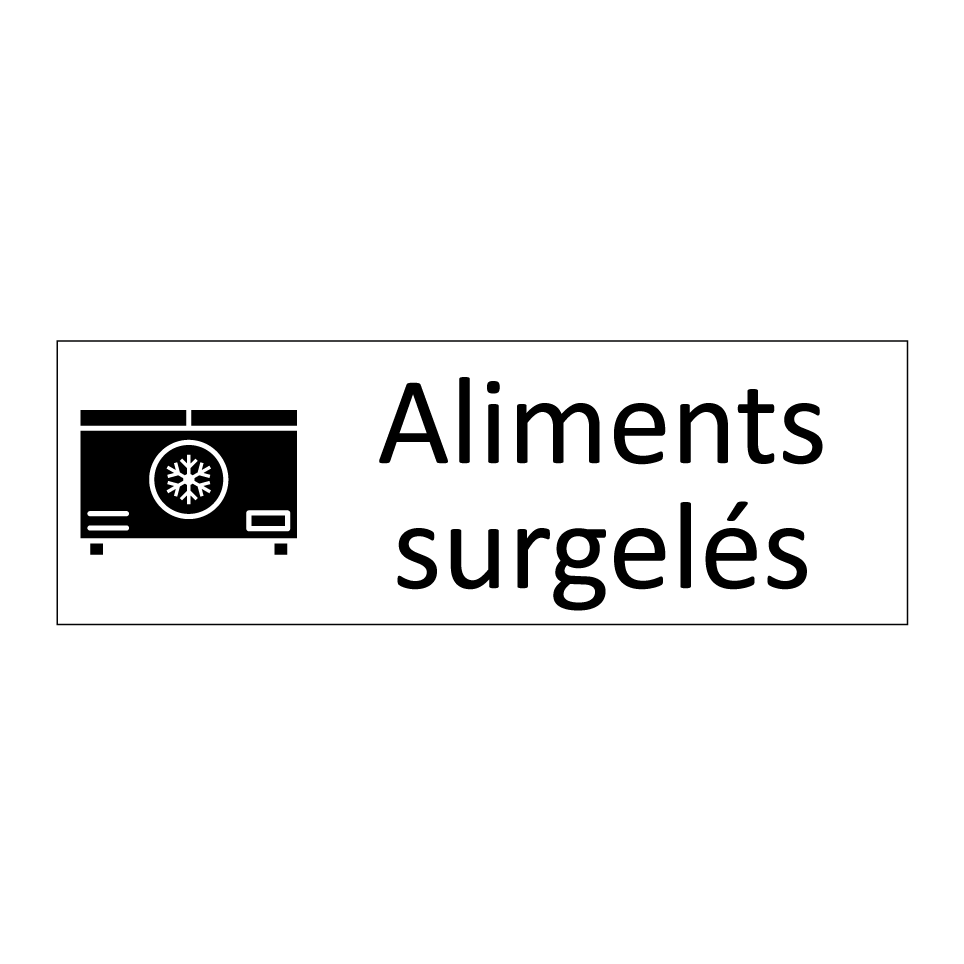 Aliments surgelés