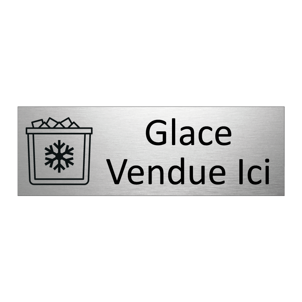 Glace Vendue Ici