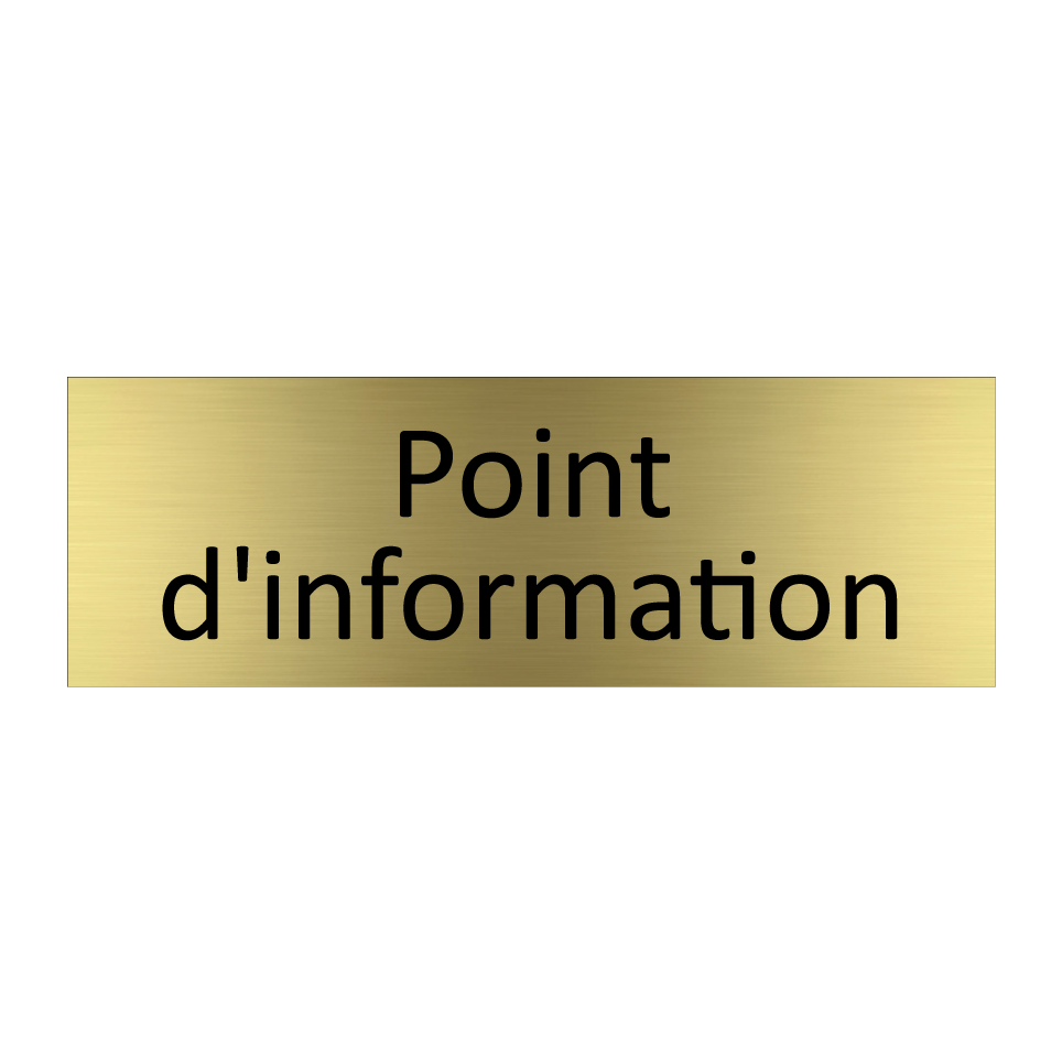 Point d'information