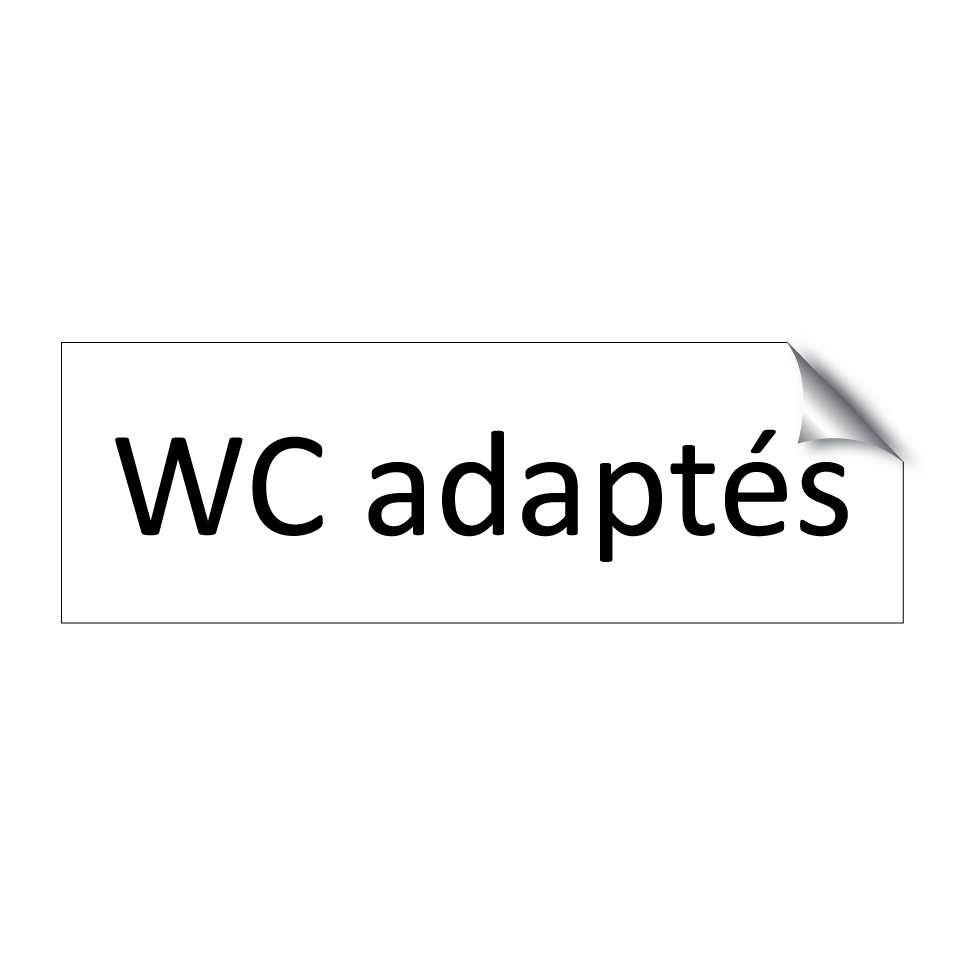 WC adaptés