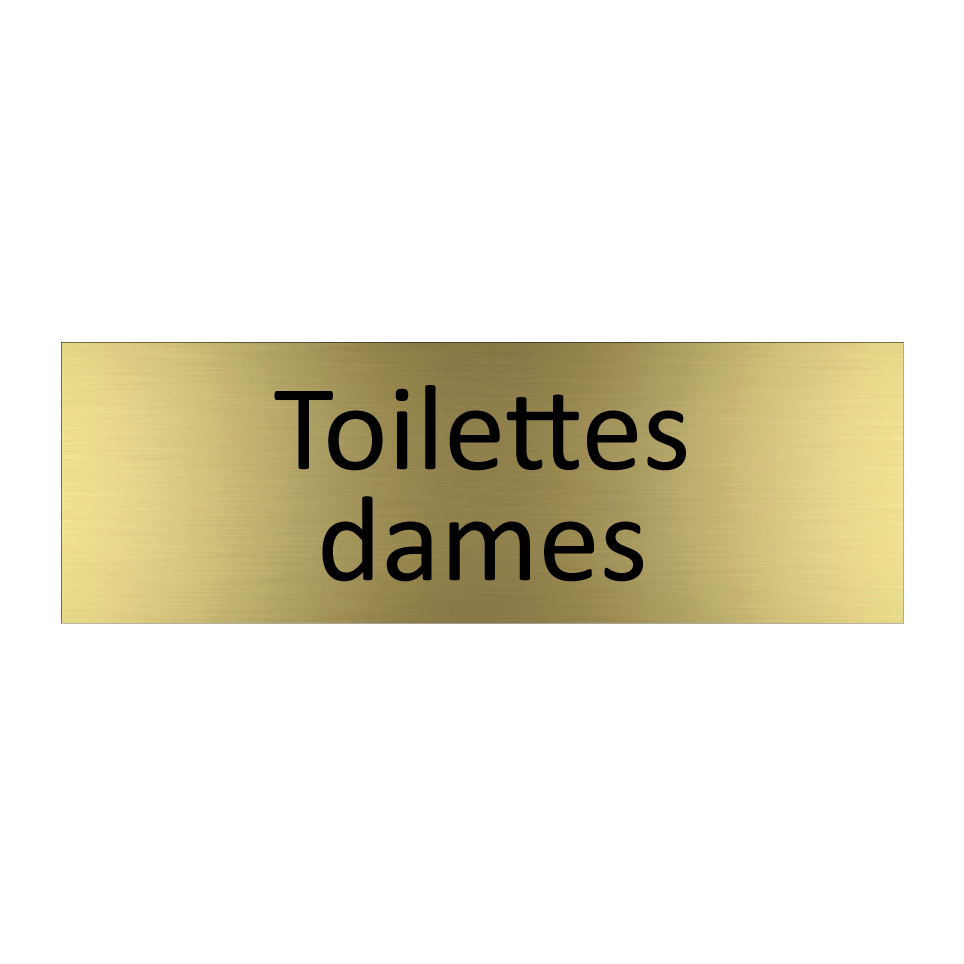 Toilettes dames