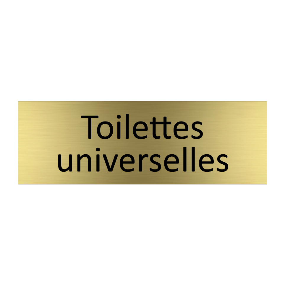 Toilettes universelles