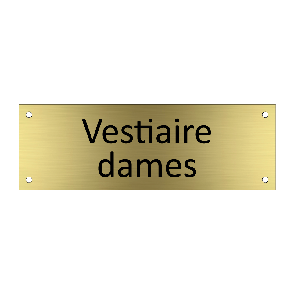 Vestiaire dames