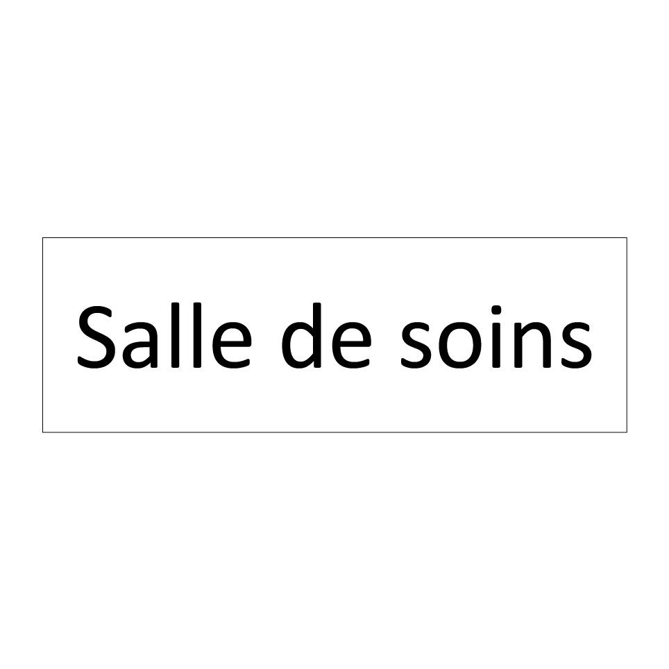 Salle de soins