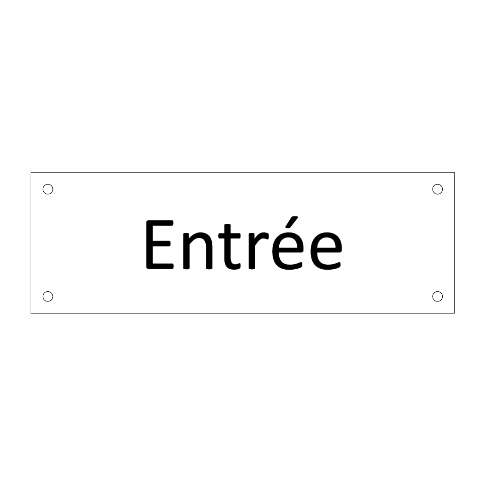Entrée & Entrée & Entrée