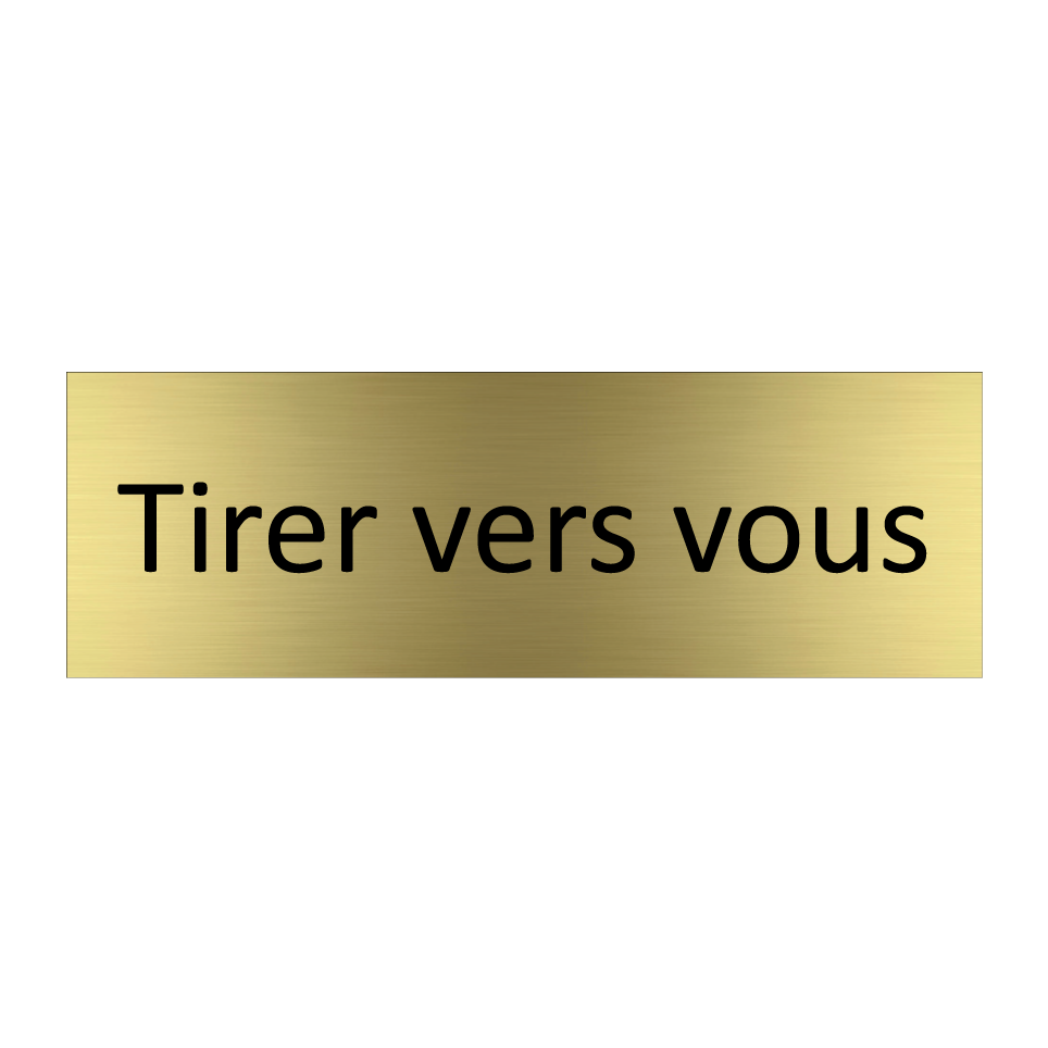 Tirer vers vous