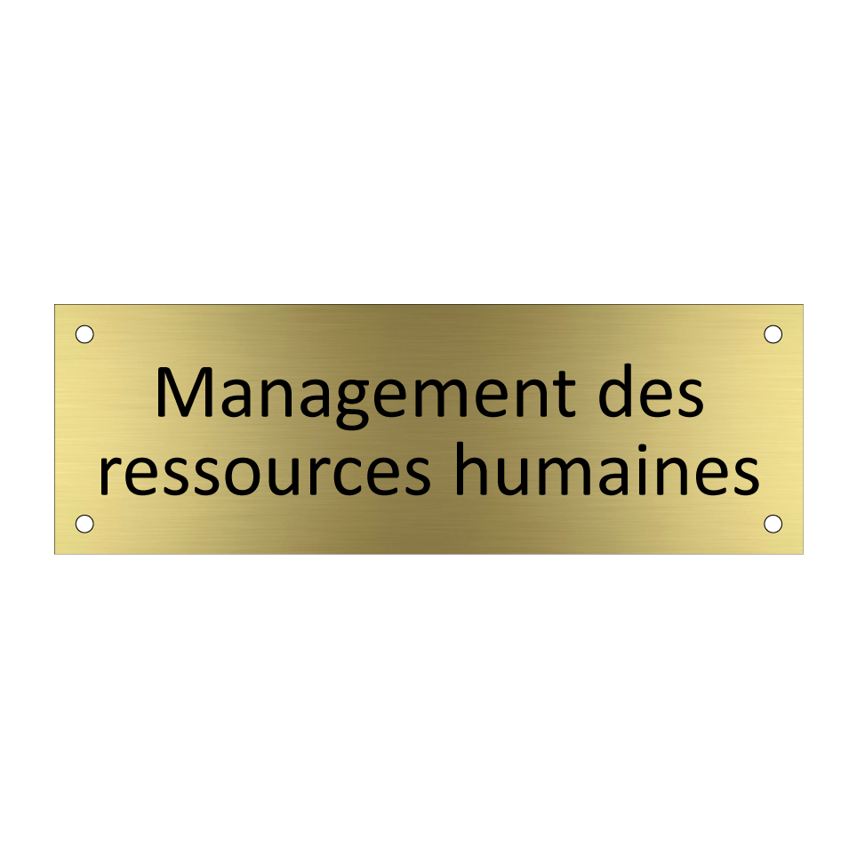 Management des ressources humaines