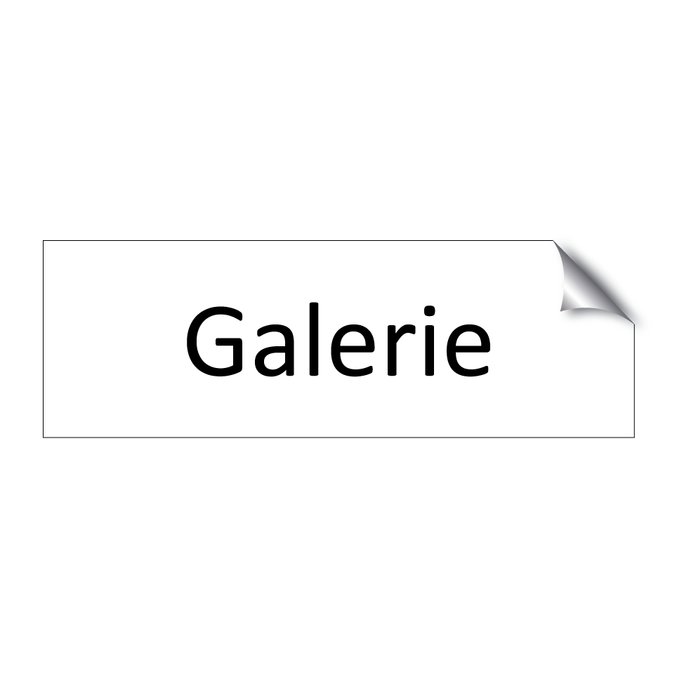 Galerie & Galerie & Galerie