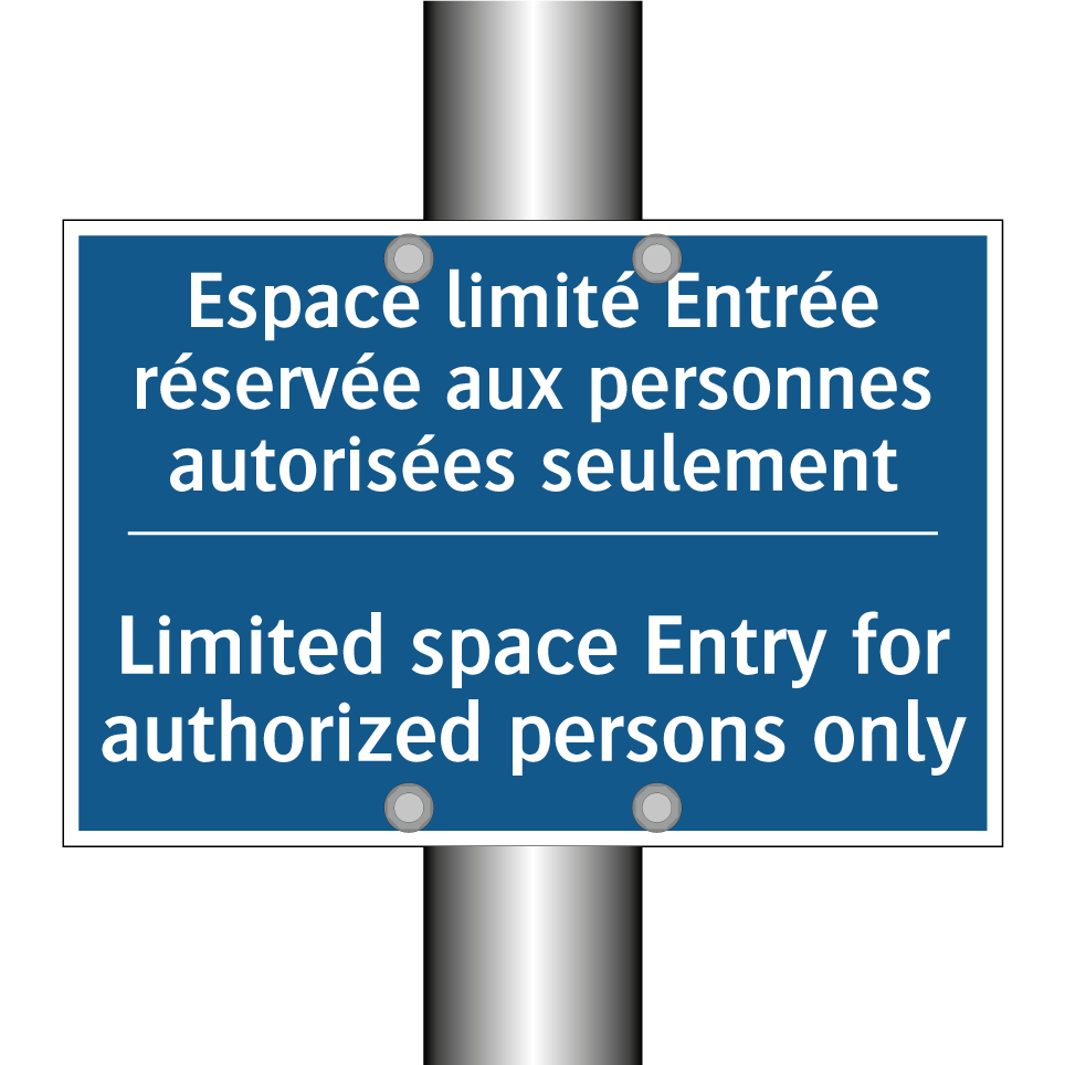 Espace limité Entrée réservée  /.../ - Limited space Entry for authorized  /.../