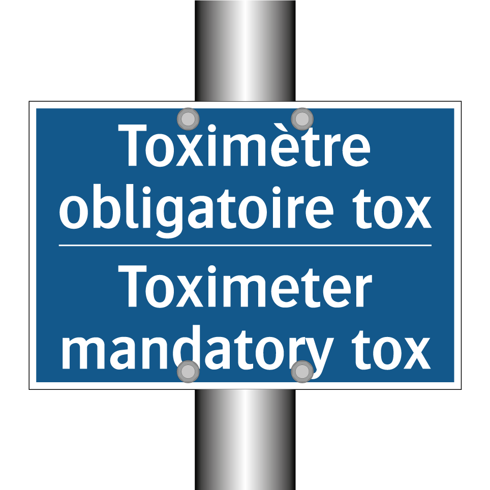 Toximètre obligatoire tox - Toximeter mandatory tox