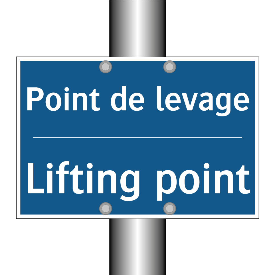 Point de levage - Lifting point