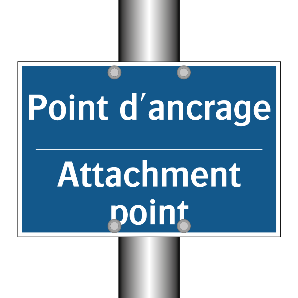 Point d'ancrage - Attachment point