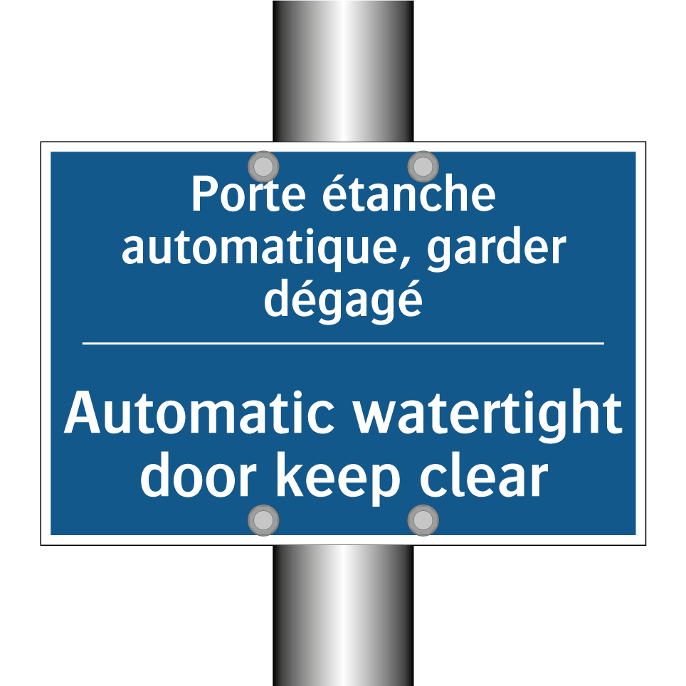 Porte étanche automatique, garder  /.../ - Automatic watertight door keep  /.../