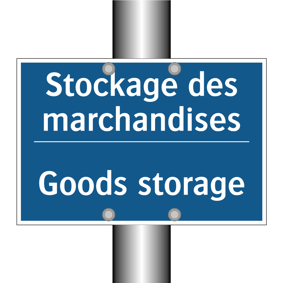 Stockage des marchandises - Goods storage
