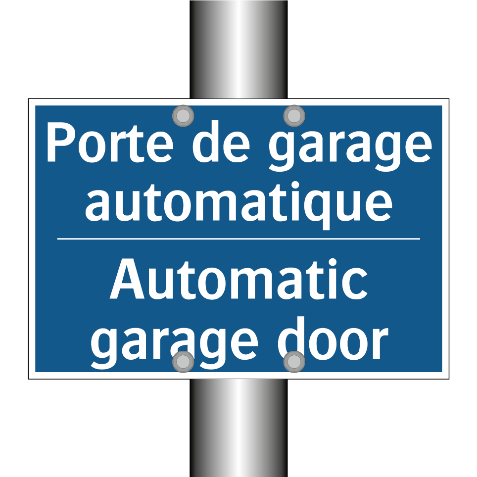 Porte de garage automatique - Automatic garage door