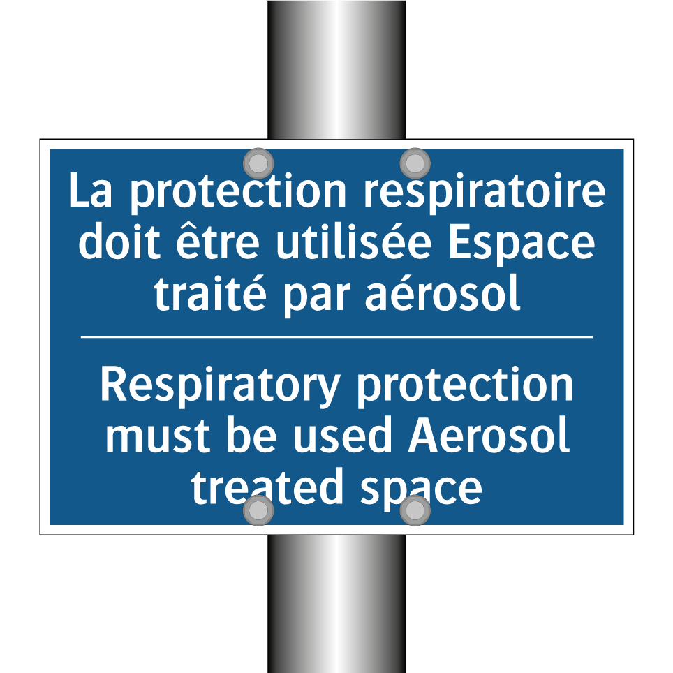La protection respiratoire doit  /.../ - Respiratory protection must be  /.../