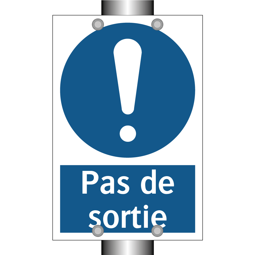 Pas de sortie