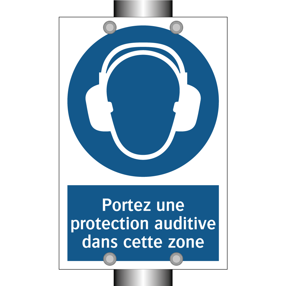 Portez une protection auditive dans cette zone
